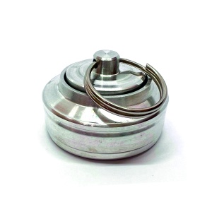 Брелок-кнопка, диаметр 30 мм.